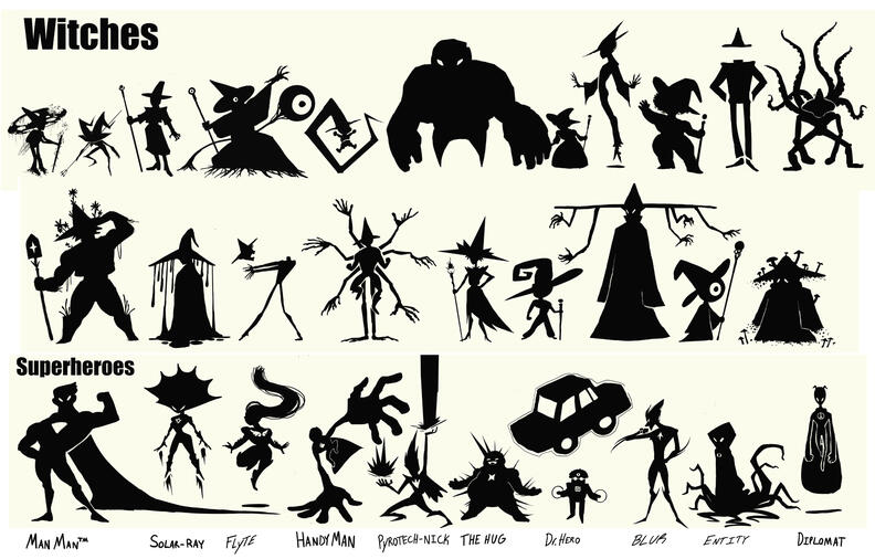 Character Silhouettes