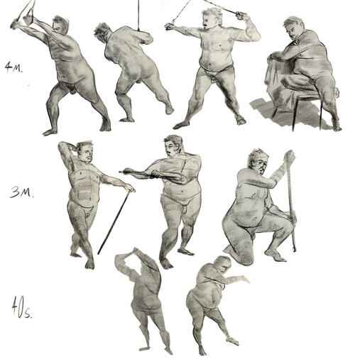 Charcoal Figures