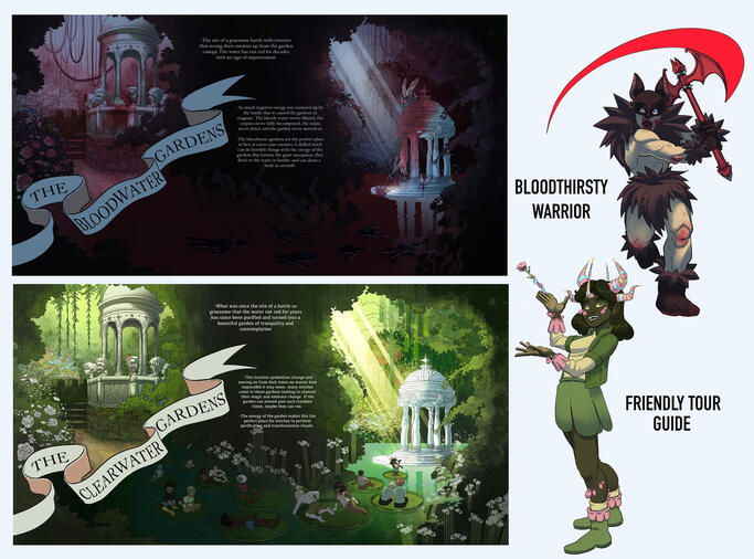 Eden&#39;s Isle, Water Gardens Concept