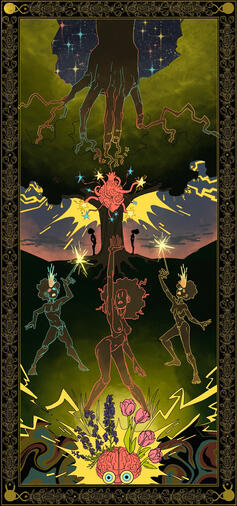 Eden's Isle Origins Of Magic Mural