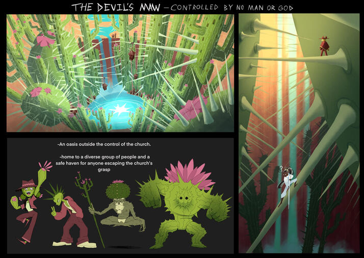 The Devil's Maw Environment Exploration (Effigy)